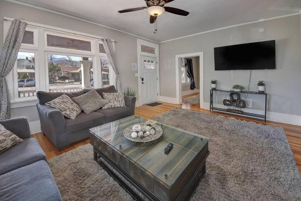 Historic Home W/Pikes Peak Views 科罗拉多斯普林斯 外观 照片