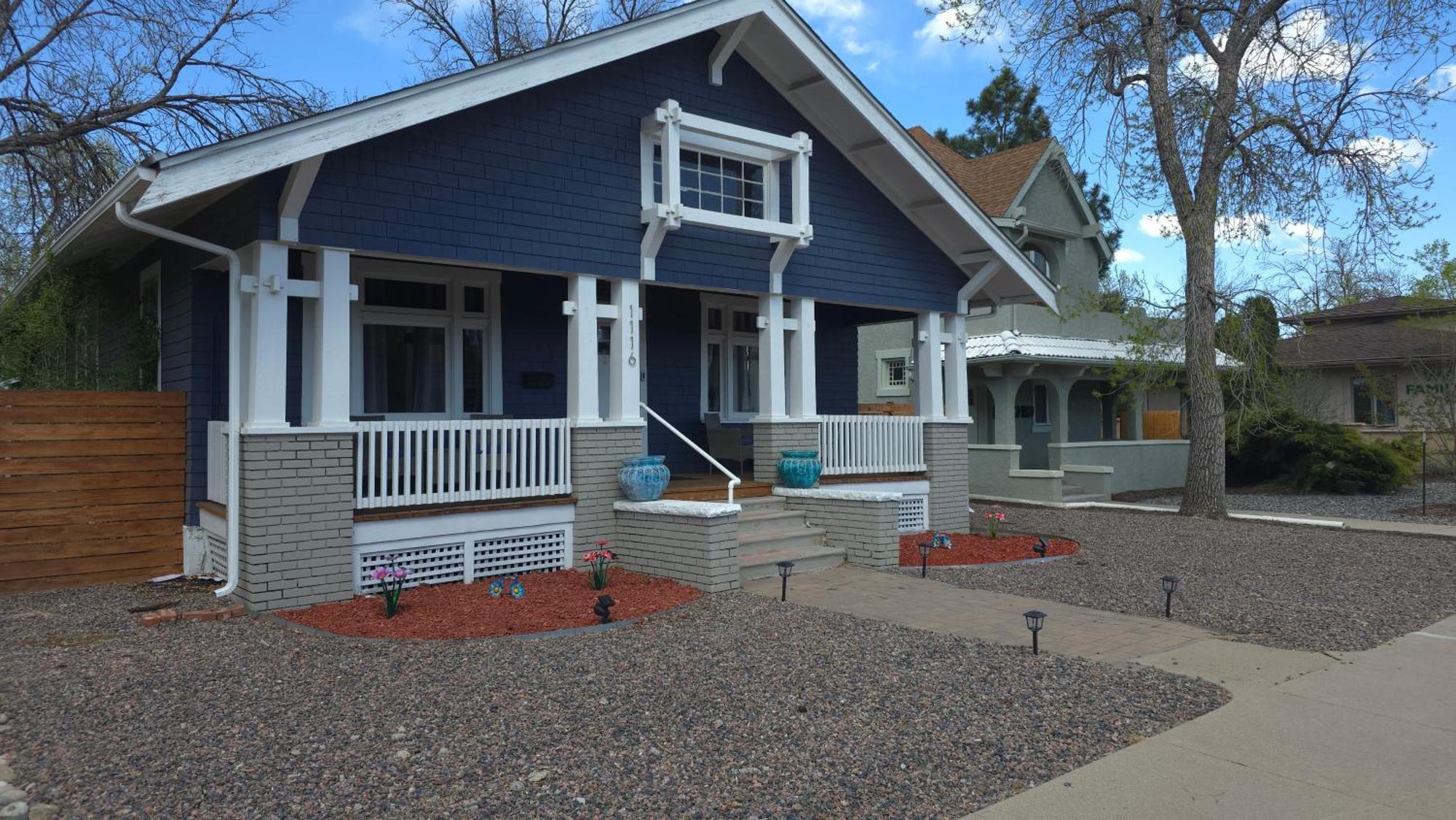 Historic Home W/Pikes Peak Views 科罗拉多斯普林斯 外观 照片
