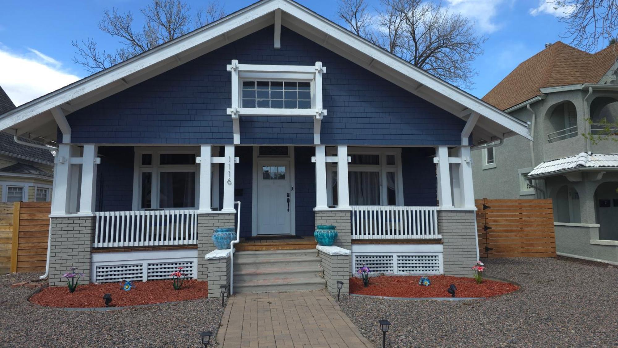 Historic Home W/Pikes Peak Views 科罗拉多斯普林斯 外观 照片